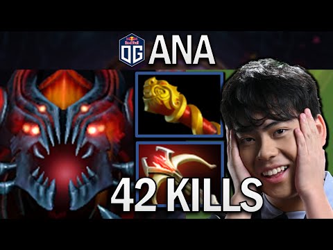 OG.ANA SMURF SHADOW FIEND WITH 42 KILLS & MKB  - DOTA 2 7.31 GAMEPLAY