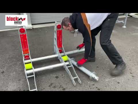 Barrière anti-camion bélier en acier galvanisé, modulable et personnalisable - BLAX V3PL - 7,5 T - 50 Km/h - Certifiée N 2A - Europe_3