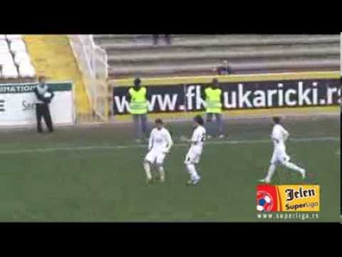 JSL 2013/14: 16.Kolo Čukarički - Rad 2:0 (1:0)