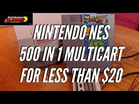 500 in 1 Nintendo NES Multicart from Ali Express for under $20