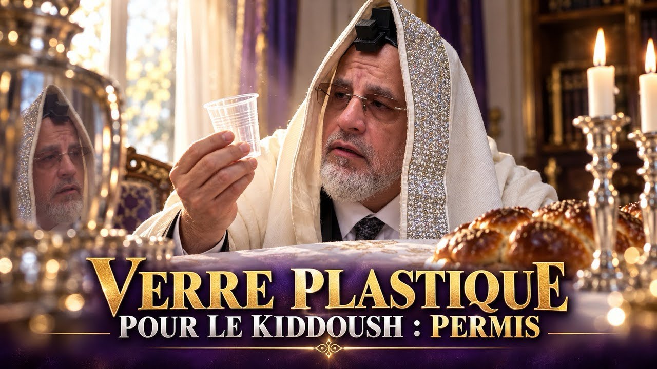 Pas de verre pour le kiddoush ce Shabbat ? 🍷