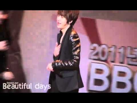 [FANCAM] BEAST Scared JunHyung @ BBQ Concert 110126