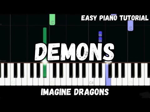 Imagine Dragons - Demons (Easy Piano Tutorial)