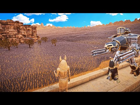 WARHAMMER 40K REAVER TITAN vs. EVIL DEAD ARMY : Epic Clash in Ultimate Epic Battle Simulator 2!