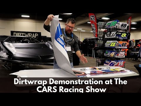 Dirt Wrap Hood Demonstration at The CARS Racing Show