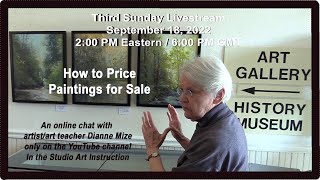 How to Price Your Paintings for Sale