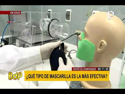 COVID-19: investigadores peruanos desarrollan sistema para medir eficacia de las mascarillas