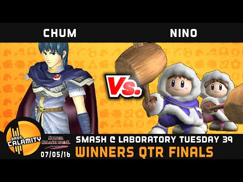 S@LT #39 | NBR | Chum (Marth) vs Nino (Ice Climbers) - Winners Qtr Finals - SSBM