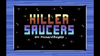 Commodore 64 =+ Killer Saucers += New game 2020