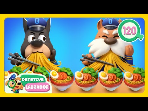 Dobie Aprende Kung Fu 🤠 Aventura na Cidade das Águas do Detetive Labrador 🔍 Desenhos Animados