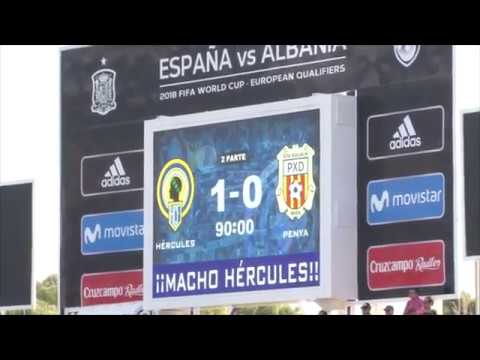 Resumen Hércules - Peña Deportiva