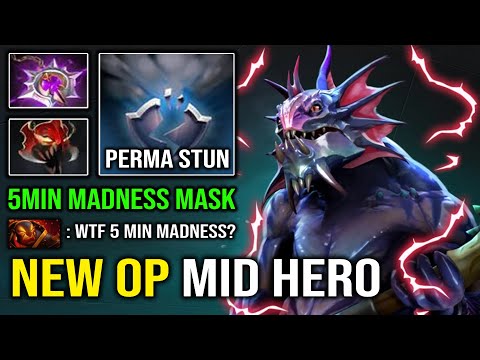 NEW MID HERO 5Min Madness Slardar 100% Perma Stun Deleted Anyone in 2 Seconds Dota 2