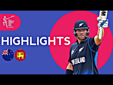 Anderson stars in Opener! | Sri Lanka vs New Zealand - Match Highlights | ICC Cricket World Cup 2015