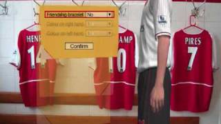 preview picture of video 'Arsenal New Kit 2010 [Local] - PES 2009!'
