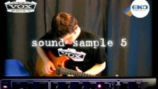 Video thumbnail for VOX AC30VR video sound samples by Nazzareno Zacconi