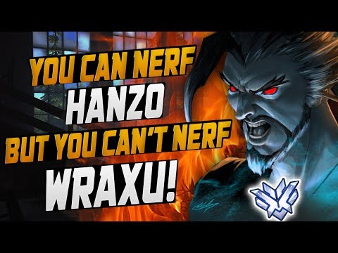WRAXU INSANE HANZO! [ OVERWATCH SEASON 10 TOP 500 ]