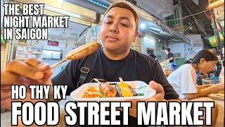 EXPLORING HO THI KY FOOD STREET MARKET | TRYING THE BEST VIETNAMESE STREET FOOD IN SAIGON!