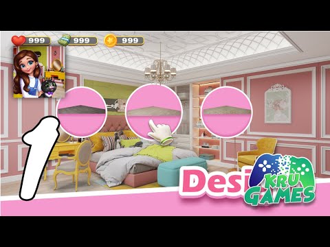 Dream Home-Match & Design Gameplay #1 All Levels (Android, IOS)