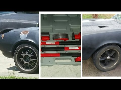 harbor freight Body And Fender Set 7 Pc  31277 review and fix 1968 firebird