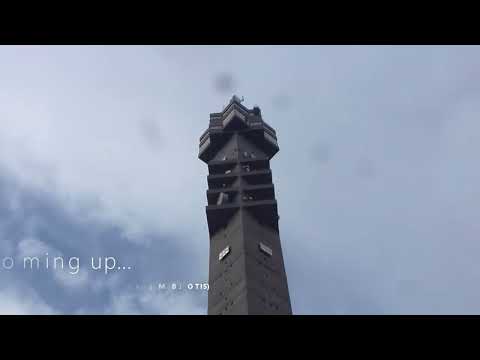 Kaknästornet and it's 1967 Asea-Graham High speed elevators (before closure)