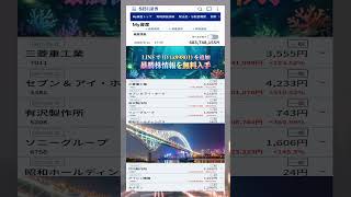 #NISA,#新NISA,#つみたてNISA,#iDeCo,#配当金,#配当利回り,#決算,#決算分析,#業績,#企業分析,#銘柄分析,#株予想,#株の買い方