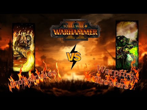 Irondrakes vs Warpfire Throwers - Who is stronger?: GREATEST DUELIST TW Warhammer 2