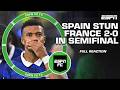 France Vs Spain FULL REACTION Mbappe Olise Disappoint In 2 0 Semifinal Loss ESPN FC
