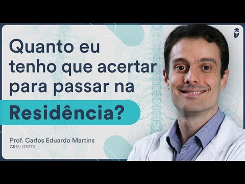Quanto eu tenho que acertar para passar Residência Médica?