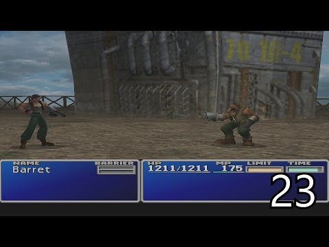 Final Fantasy VII Walkthrough Part 23 - Dyne Boss Battle & Chocobo Races HD