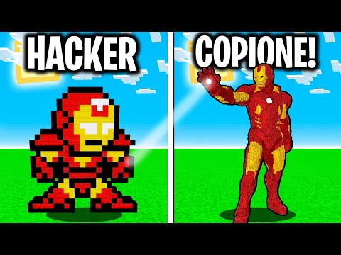 HA PROVATO AD USARE LE HACK MA.. nella GARA dei COPIONI! - Minecraft ITA