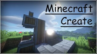 【Minecraft Create】全自動植林場を作りたい。