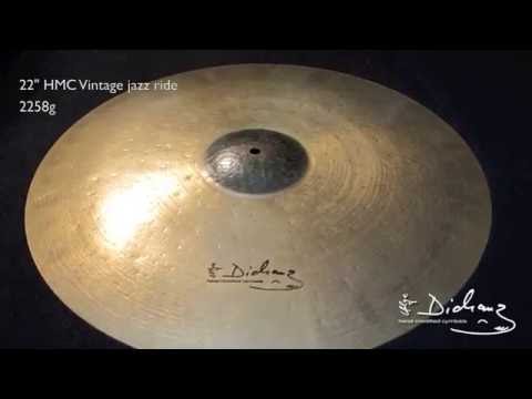 22" HMC Vintage jazz ride 2258g