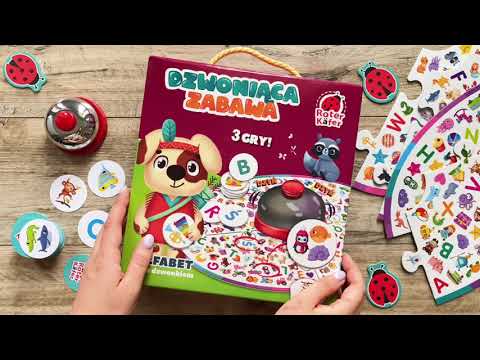 Roter Käfer Gra z dzwonkiem Dzwoniąca zabawa Alfabet