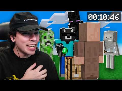 PRACTICANDO SPEEDRUN de MINECRAFT 😎🔥