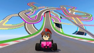 99.8% IMPOSIBLE TERMINAR este LABERINTO en GTA 5 🏎️😱 INVICTOR