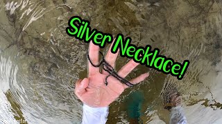 Surprise Silver Necklace Found at this Beach!