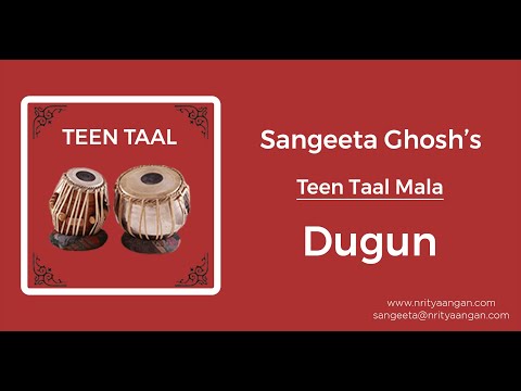 Teentaal Dugun Taatkar Practice - Tabla Beats #तीनताल दूगुन तालमाला