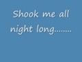 You Shook Me All Night Long Karaoke with lyrics ...
