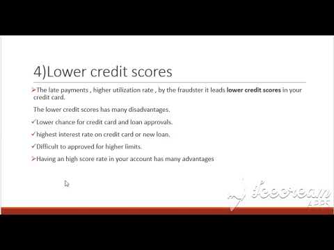 Impact of credit card fraud