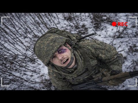 Russian Soldiers Captured in Open Terrain Hit by Ukrainian Drone Attack! Russian Forces Targeted...