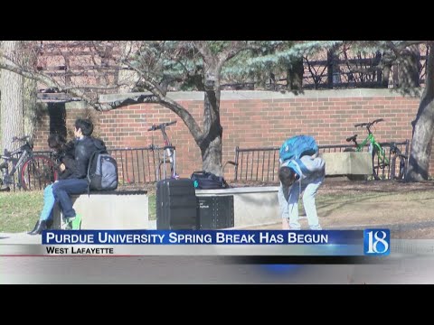 Why some are staying on Purdue campus as break begins