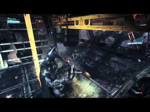 Batman Arkham Knight - Track Down Scarecrow in the Stage Enterprises Airships