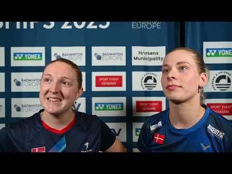 "Wierd Feeling" Fruergaard/Anthonisen on their last tournament together