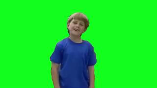 Green Screen Funny Boy Says  Wait a minute Who 