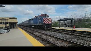 Metra Union Pacific Northwest Train #641 At Jefferson Park with F40PH-3 #146 On (04/17/2026)