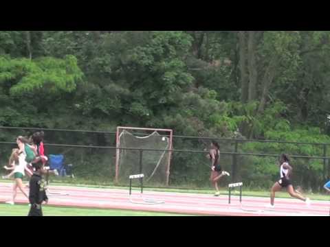 2012 NJ North 2 Grp 4 - Girls 400m Hurdles Seeded Heat