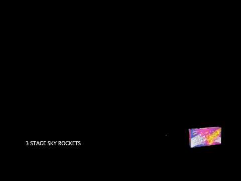 3 STAGE SKY ROCKET