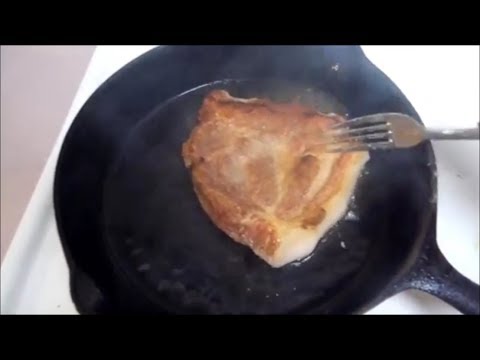 How to Cook Pork Shoulder Steak in a Cast Iron Skillet