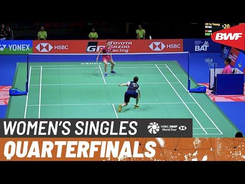 TOYOTA GAZOO RACING Thailand Open 2023 | An Se Young (KOR) [1] vs. Han Yue (CHN) [7] | QF