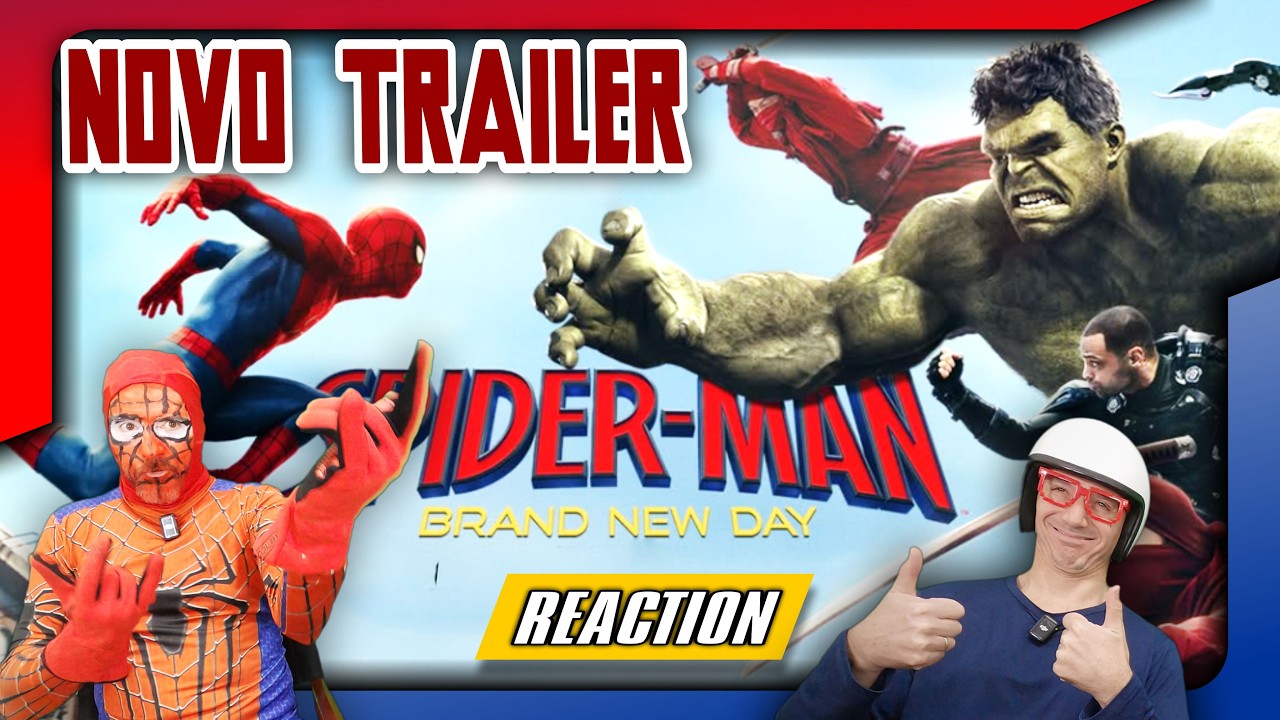 SPIDER-MAN UM NOVO DIA NOVO TRAILER #spiderman
